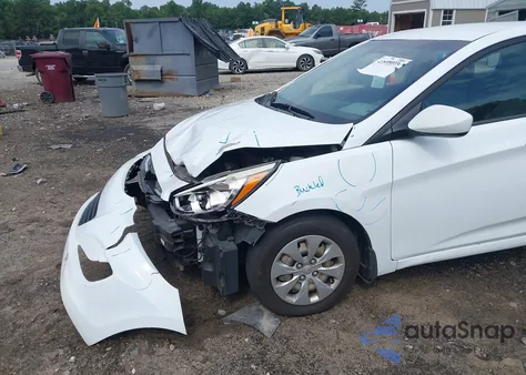 2017 Hyundai Accent Se z USA, uszkodzony, nr VIN KMHCT4AE4HU261749
